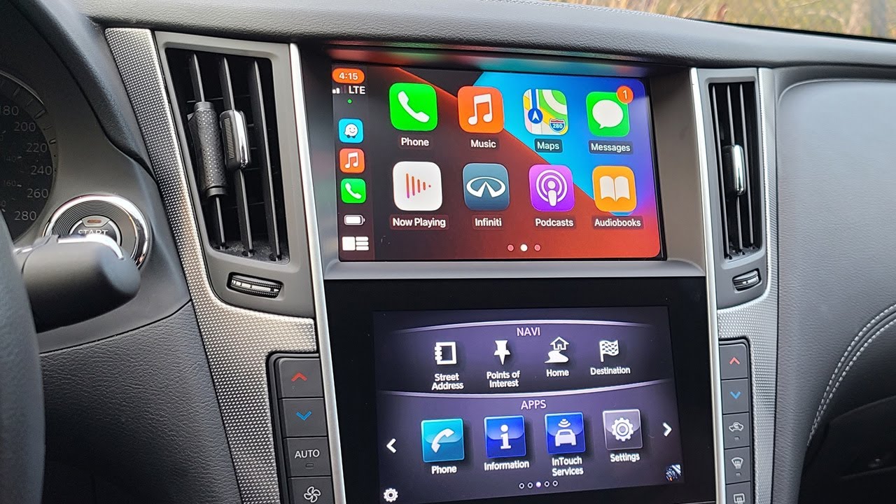 Apple Carplay & Android Auto Module | Infiniti Q50 2015-2020