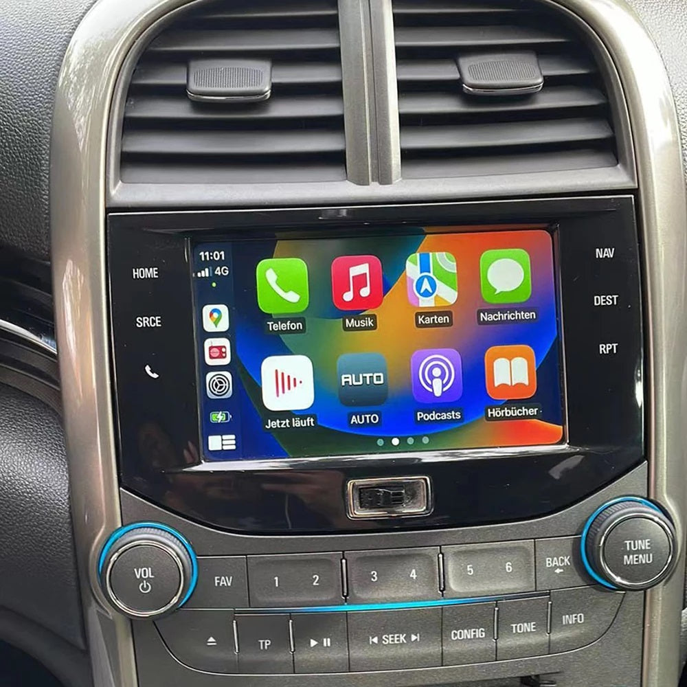 Apple Carplay & Android Auto Interface | Chevrolet Malibu 2014-2020
